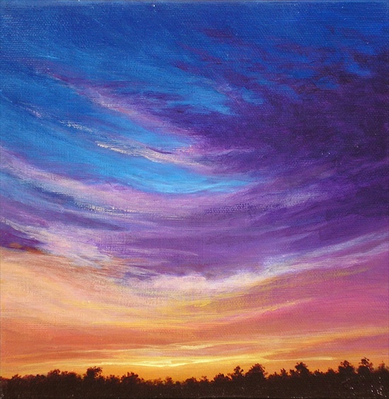 Acrylic Painting titled The Dawn is Clearer